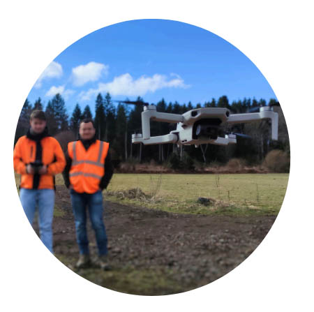 formation drone A1 A2 A3