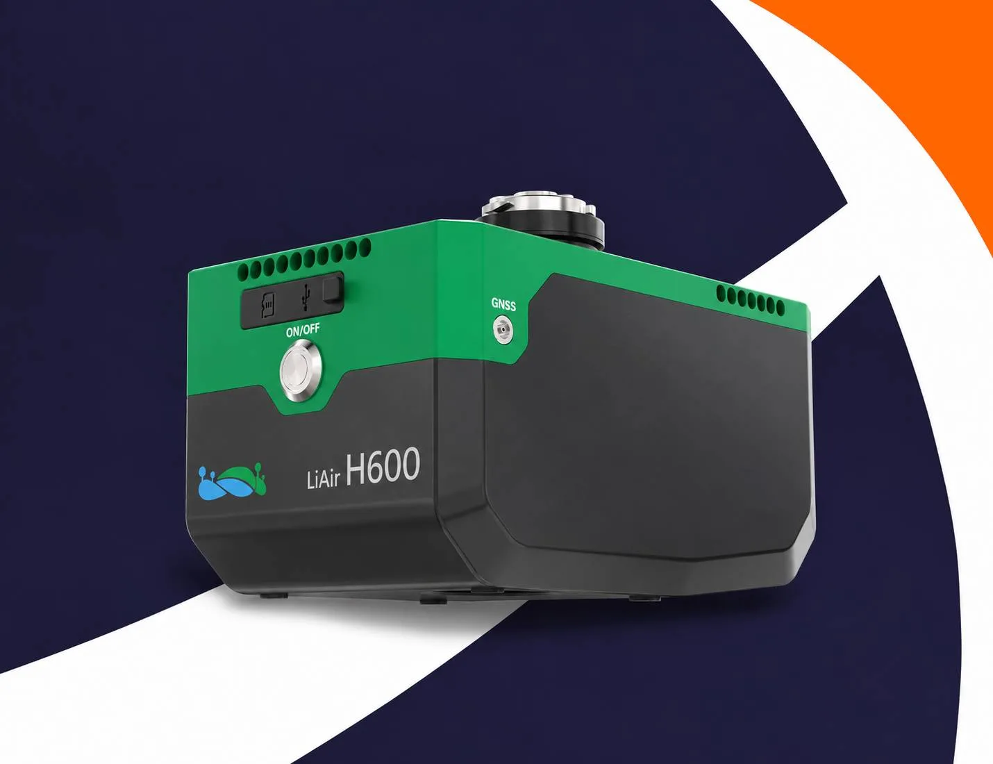 LiDAR drone compact GreenValley LiAir H600