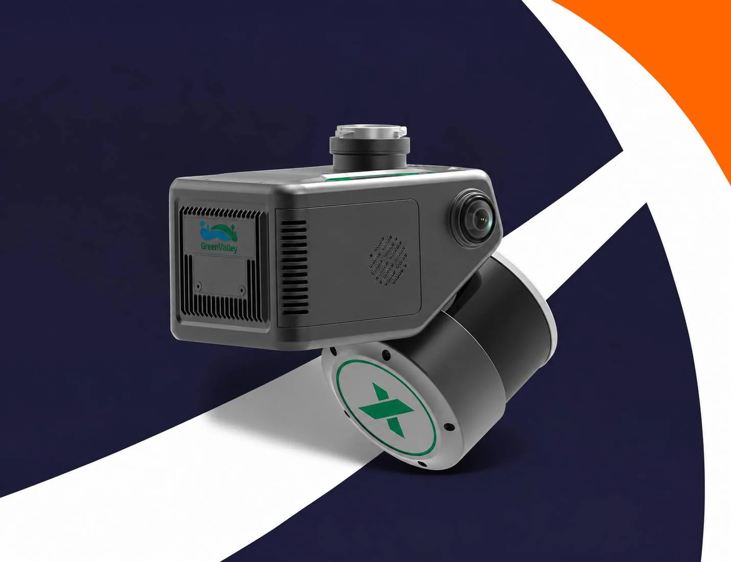 LiDAR drone à vol autonome GreenValley LiAir X4 Plus