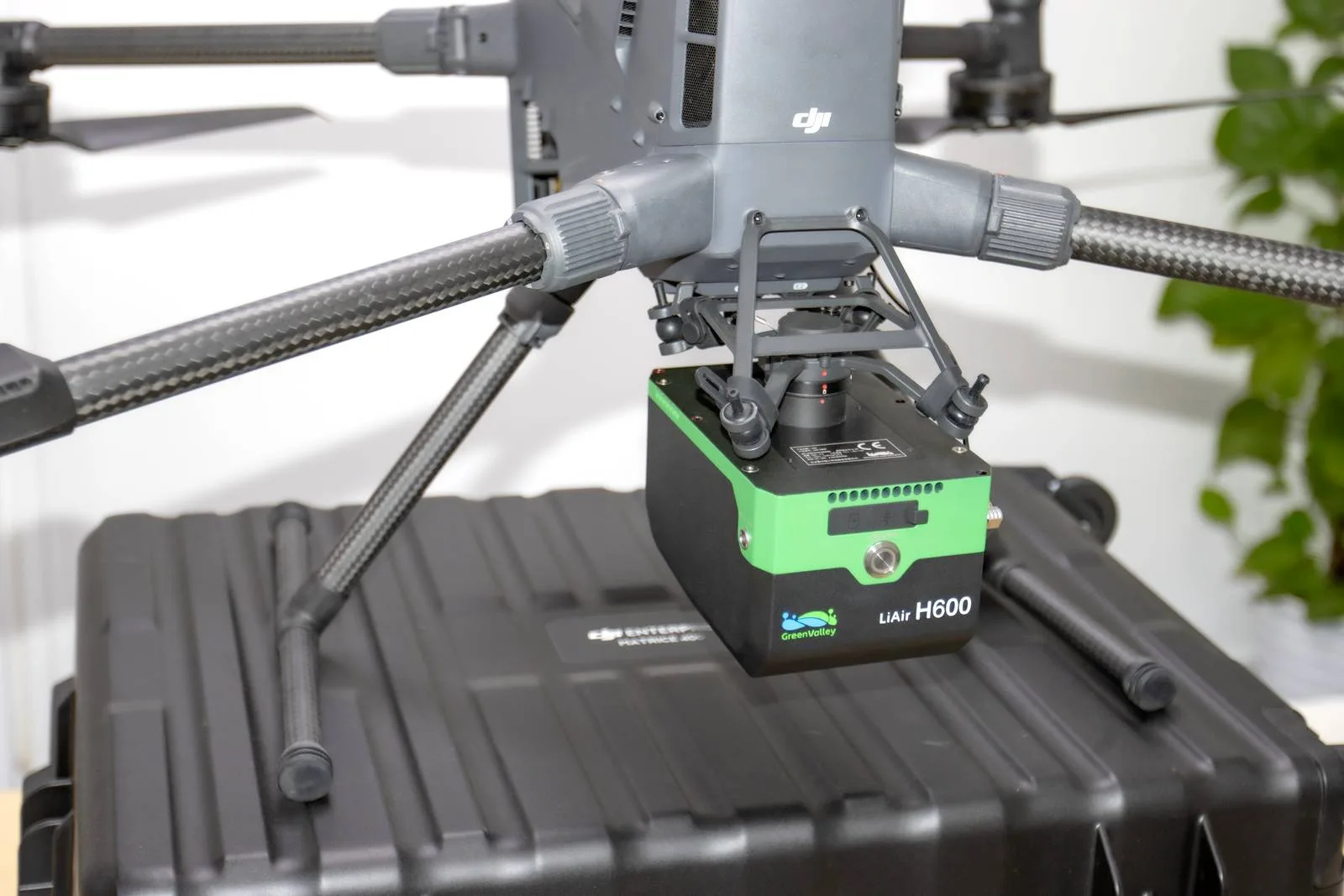 Drone DJI équipé du LiAir H600