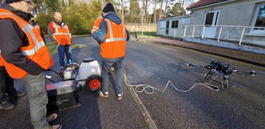 préparation formation drone pulvérisation